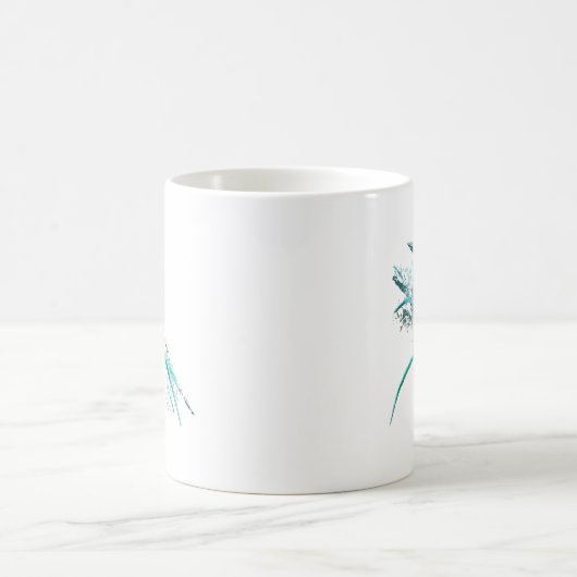 Aquareller Kaffeetasse (Mittel)