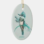 Aquareller Keramik Ornament (Rechts)