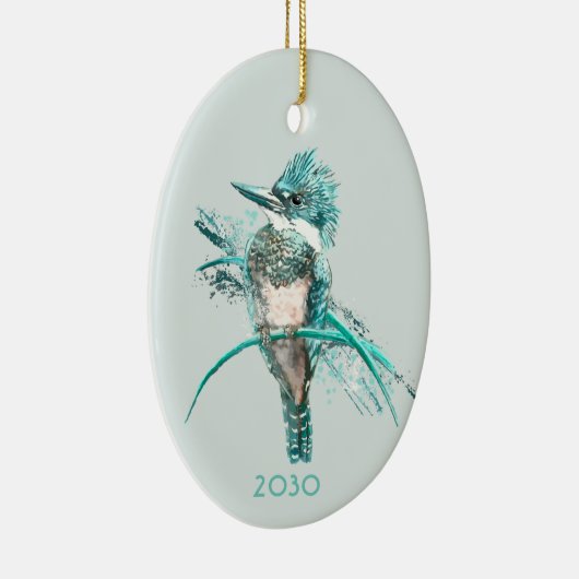 Aquareller Keramik Ornament (Rechts)