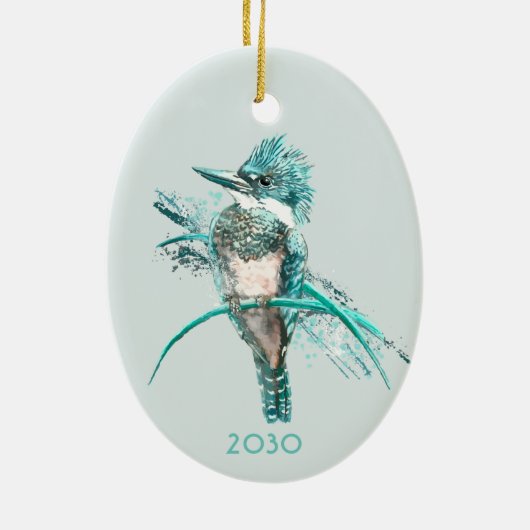 Aquareller Keramik Ornament (Hinten)