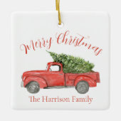 Aquareller Keramik Truck Keramikornament (Vorderseite)