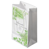 Aquareller Kinderdusche Kleine Geschenktüte (Vorderseite Schrägansicht)