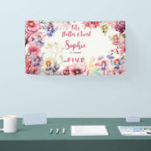 Aquareller-Kindergeburtstag im Garten Banner (Messe)