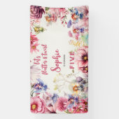 Aquareller-Kindergeburtstag im Garten Banner (Vertikal)