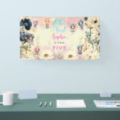 Aquareller-Kindergeburtstag im Garten Banner (Messe)