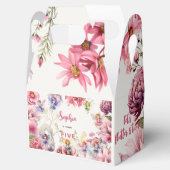 Aquareller-Kindergeburtstag im Garten Geschenkschachtel (Geöffnet)