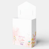 Aquareller-Kindergeburtstag im Garten Geschenkschachtel (Geöffnet)