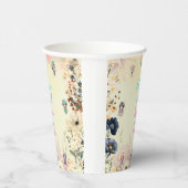 Aquareller-Kindergeburtstag im Garten Pappbecher (Rechts)