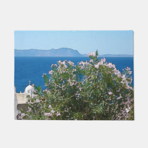 Aquareller Meerblick Fußmatte