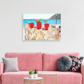 Aquareller Meerblick Leinwanddruck (Insitu (Wohnzimmer))