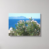 Aquareller Meerblick Leinwanddruck (Vorderseite)