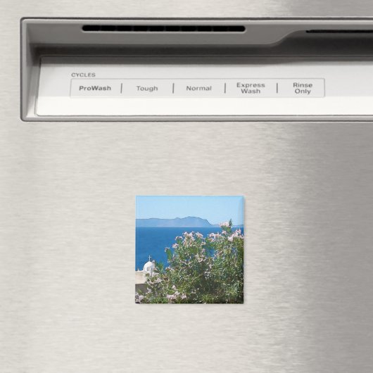 Aquareller Meerblick Magnet (In Situ (Geschirrspüler))