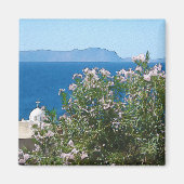 Aquareller Meerblick Magnet (Vorne)