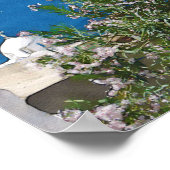 Aquareller Meerblick Poster (Ecke)