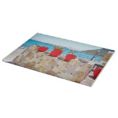 Aquareller Meerblick Schneidebrett (Ecke)