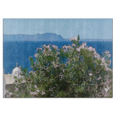 Aquareller Meerblick Schneidebrett (Vorderseite)