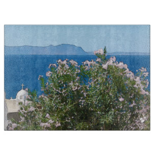 Aquareller Meerblick Schneidebrett