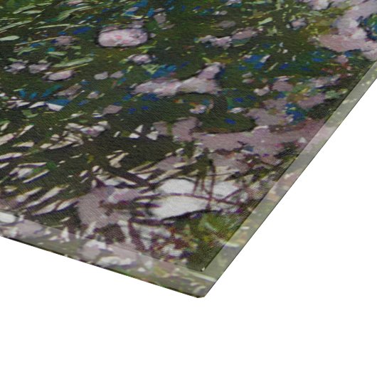 Aquareller Meerblick Schneidebrett (Ecke)