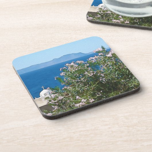 Aquareller Meerblick Untersetzer (Linke Seite)