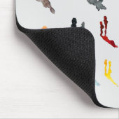 Aquareller nehmen Kunst an Mousepad (Ecke)