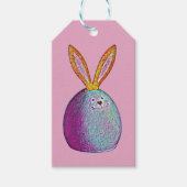 Aquareller Ostereier Geschenkanhänger (Vorderseite)