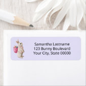 Aquareller Ostereier Hunt Bunny Basket Lavendel (Insitu)