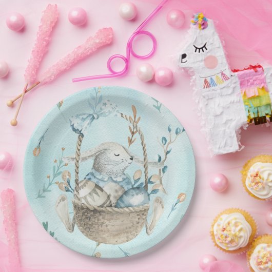 Aquareller Ostergebäck Pappteller (Party)