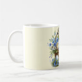 Aquareller Ostern Personalisiert Kaffeetasse (Links)