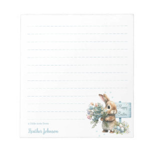 Aquareller Ostern Personalisiert Notizblock