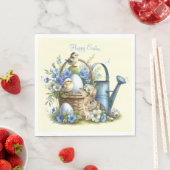 Aquareller Ostern Personalisiert Serviette (Beispiel)