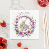 Aquareller Ostern Personalisiert Serviette (Beispiel)