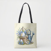 Aquareller Ostern Personalisiert Tasche (Vorderseite)