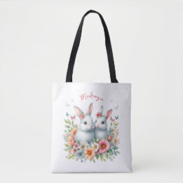 Aquareller Ostern Personalisiert Tasche