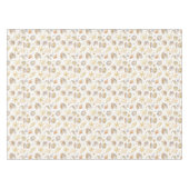 Aquareller Ozean Kleine Pearl Baby Dusche Tischdecke (Vorderseite (Horizontal))