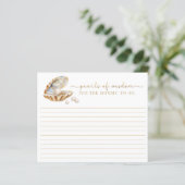 Aquareller Ozean Kleine Perldusche Ratschlag C (Stehend Vorderseite)