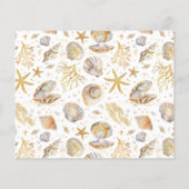 Aquareller Ozean Kleine Perldusche Ratschlag C (Rückseite)