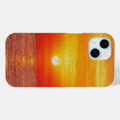 Aquareller Ozean Sunset Summer Beach Waves Case-Mate iPhone Hülle (Rückseite (Horizontal))
