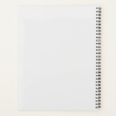 Aquareller Pinienwald auf Grau 2024 Planer (Rückseite)