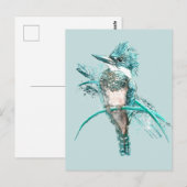 Aquareller Postkarte (Vorne/Hinten)