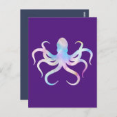 Aquareller Postkarte (Vorne/Hinten)