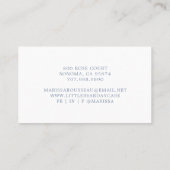 Aquareller Regenbogenbär Tagcare Visitenkarte (Rückseite)