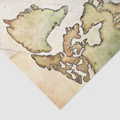 Aquareller Sommerurlaub Retrokoffer Seidenpapier (Detail)