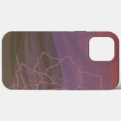 Aquareller Sonnenuntergang über Gebirge Case-Mate iPhone Hülle (Rückseite (Horizontal))