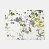 Aquareller Stil romantische Blume Blumendesign Fußmatte (Vorderseite)