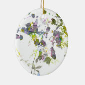 Aquareller Stil romantische Blume Blumendesign Keramik Ornament (Rechts)