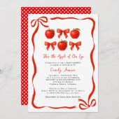 Aquareller unserer Eye Fall Baby Dusche Einladung (Vorne/Hinten)