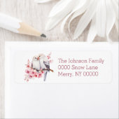 Aquareller Urlaub Wintervögel (Insitu)