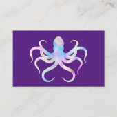 Aquareller Visitenkarte (Vorderseite)