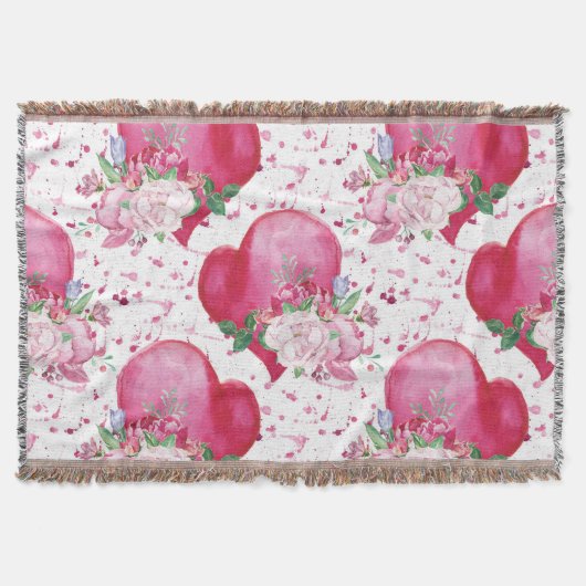 Aquareller, Wasserfarbenherz Decke (Vorderseite)