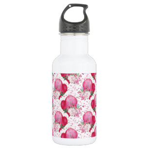 Aquareller, Wasserfarbenherz Edelstahlflasche